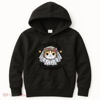 IM Getting Meowied Bridesmaid Bachelorette Party Kawaii Cat Kids Hoodie thumb 0