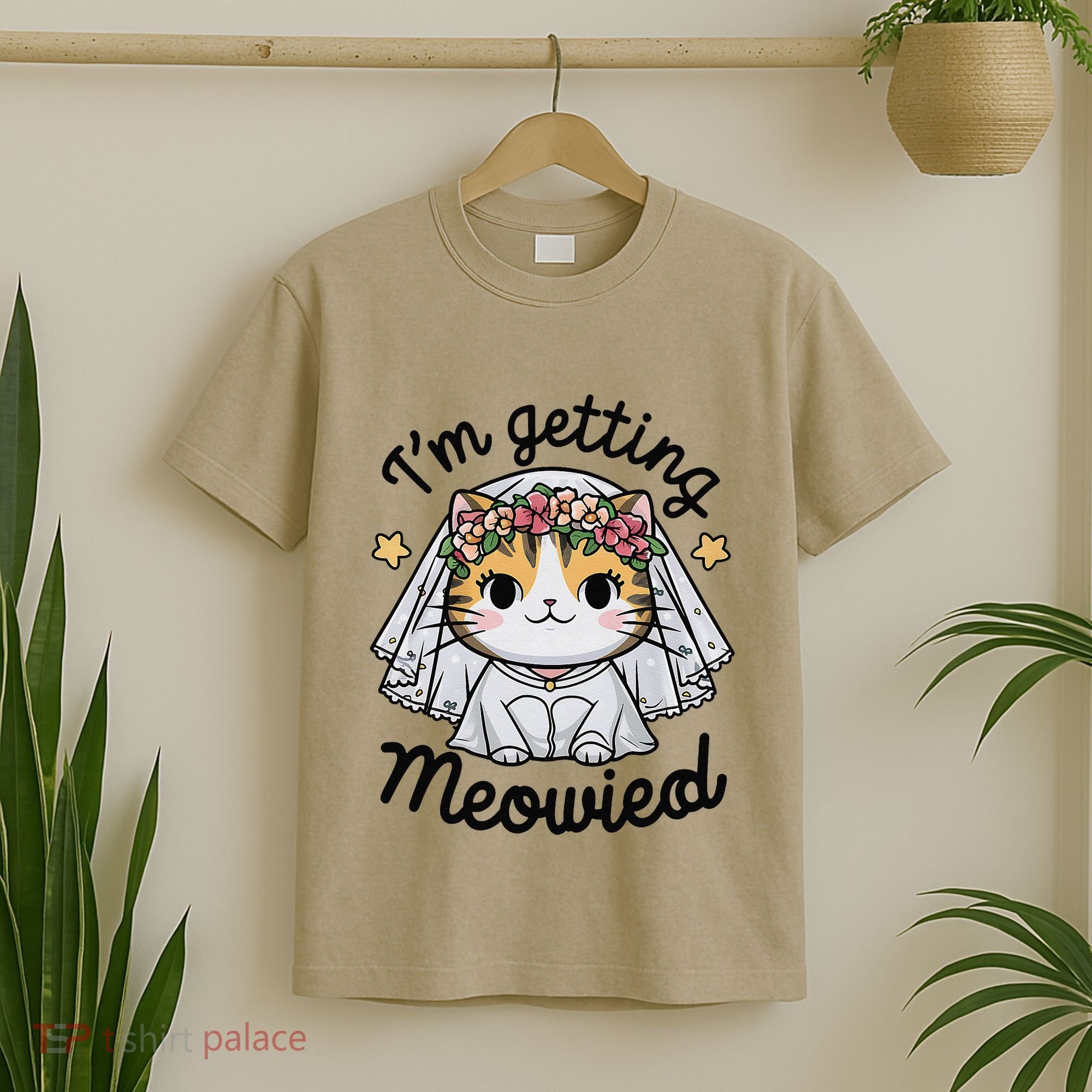 IM Getting Meowied Bridesmaid Bachelorette Party Kawaii Cat T-Shirt