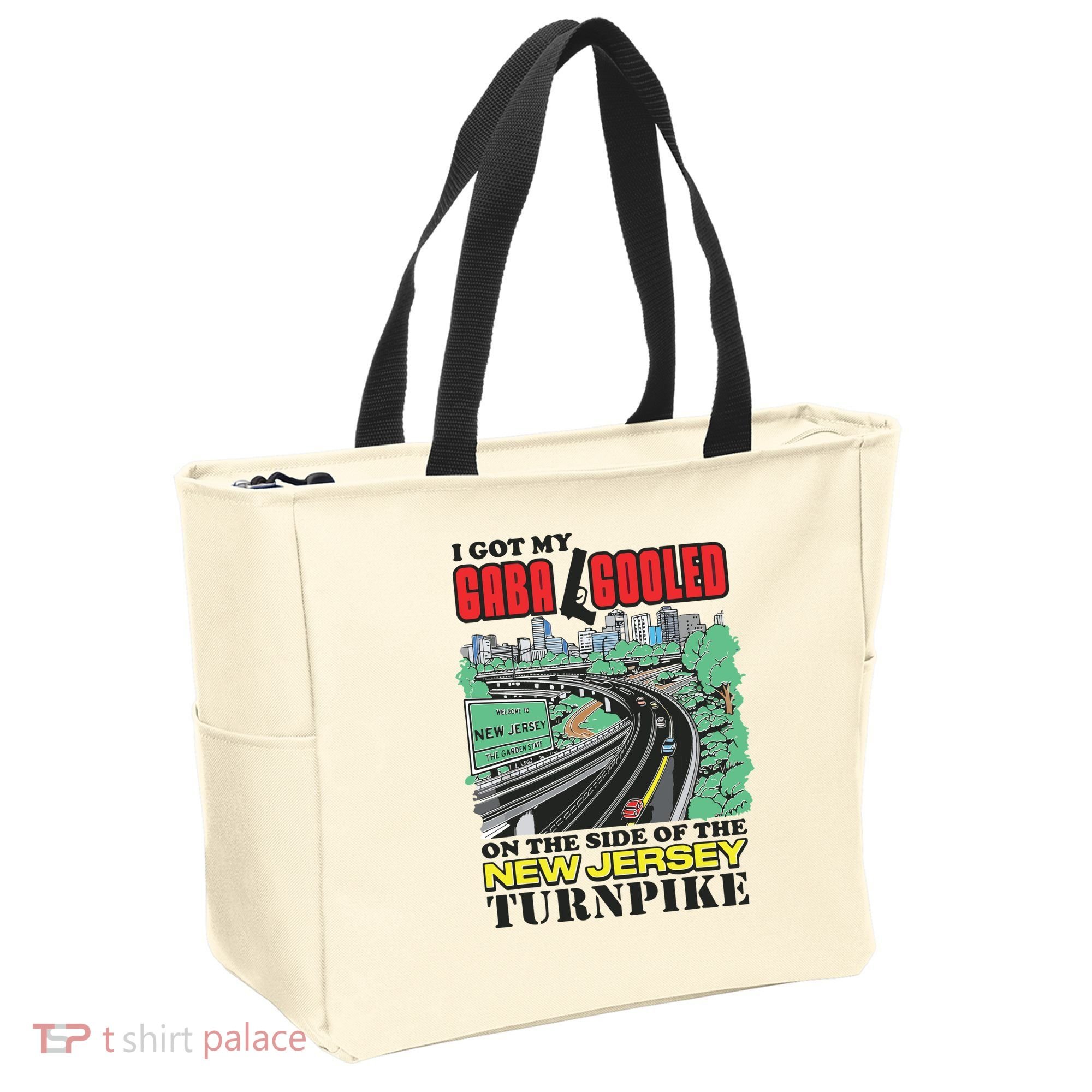 I Got My Gaba Gooled On The Side Of The New Jersey Turnpike Tote Bag