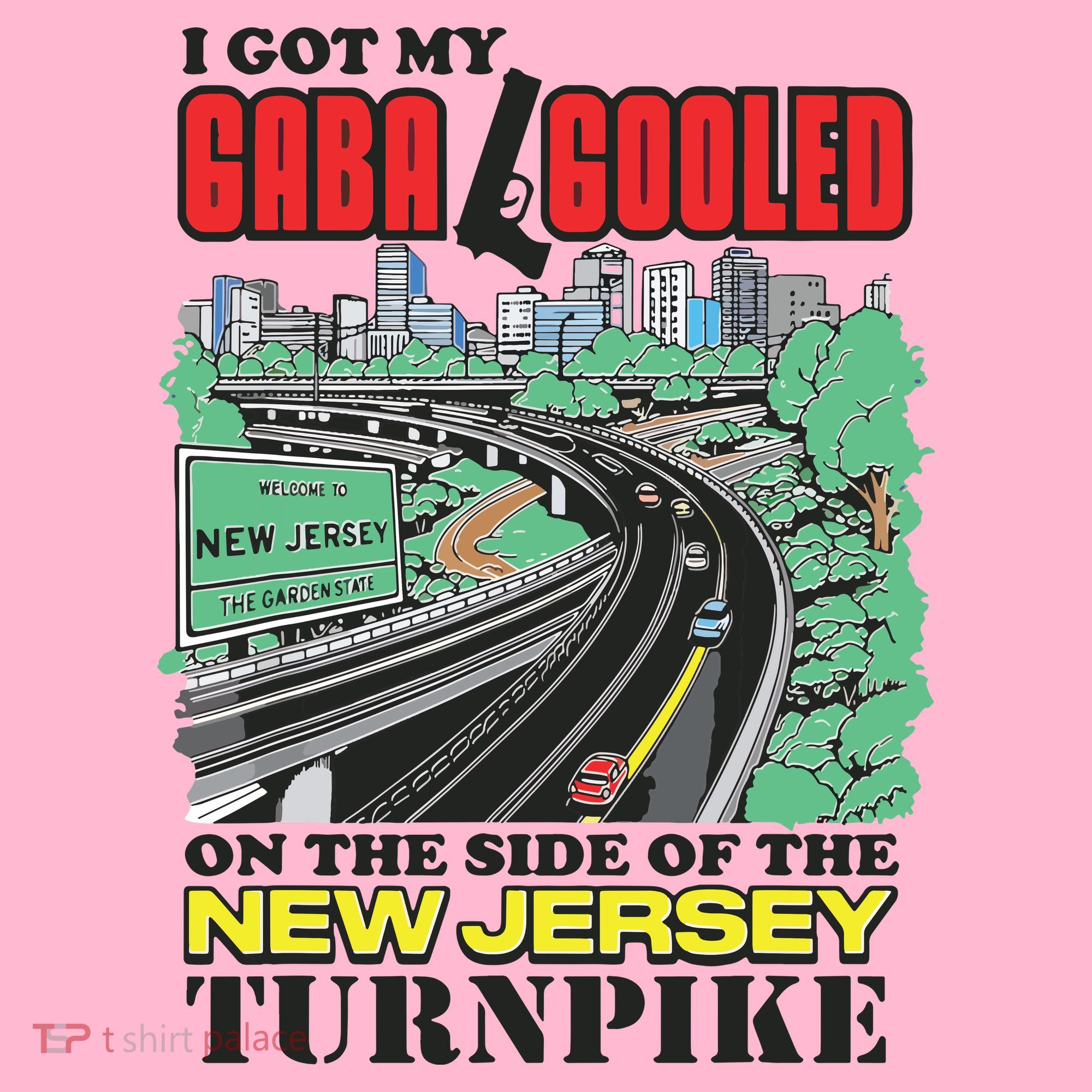 I Got My Gaba Gooled On The Side Of The New Jersey Turnpike Coaster