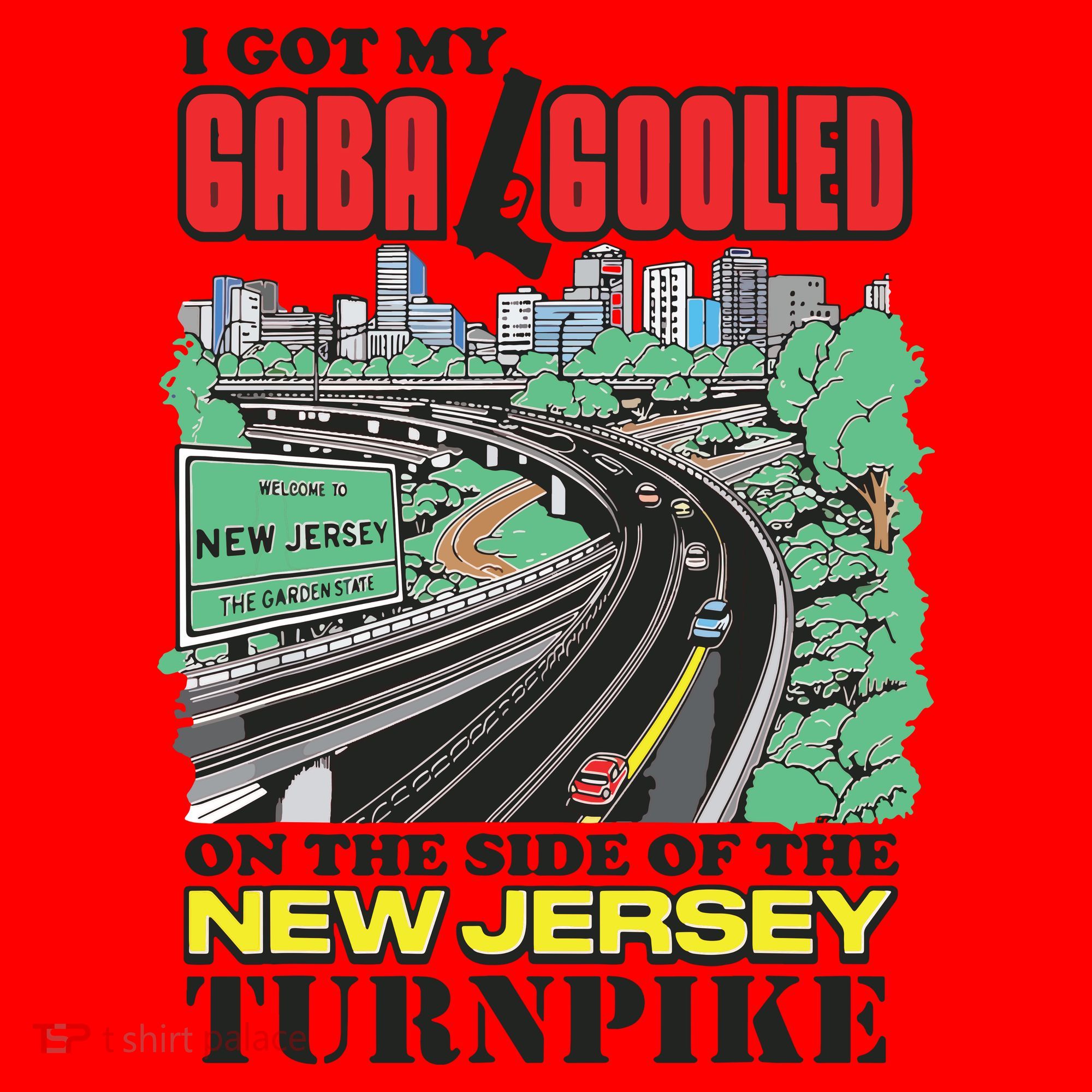 I Got My Gaba Gooled On The Side Of The New Jersey Turnpike Santa Hat