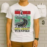 I Got My Gaba Gooled On The Side Of The New Jersey Turnpike T-Shirt thumb 6