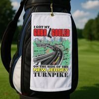 I Got My Gaba Gooled On The Side Of The New Jersey Turnpike Golf Towel thumb 2