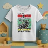 I Got My Gaba Gooled On The Side Of The New Jersey Turnpike Toddler T-Shirt thumb 3