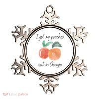 I Got My Peaches Out In Georgia Lyrics Song Funny Fruit Ornament thumb 0