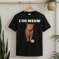 I Go Meow Cat Meme T-Shirt thumb 2