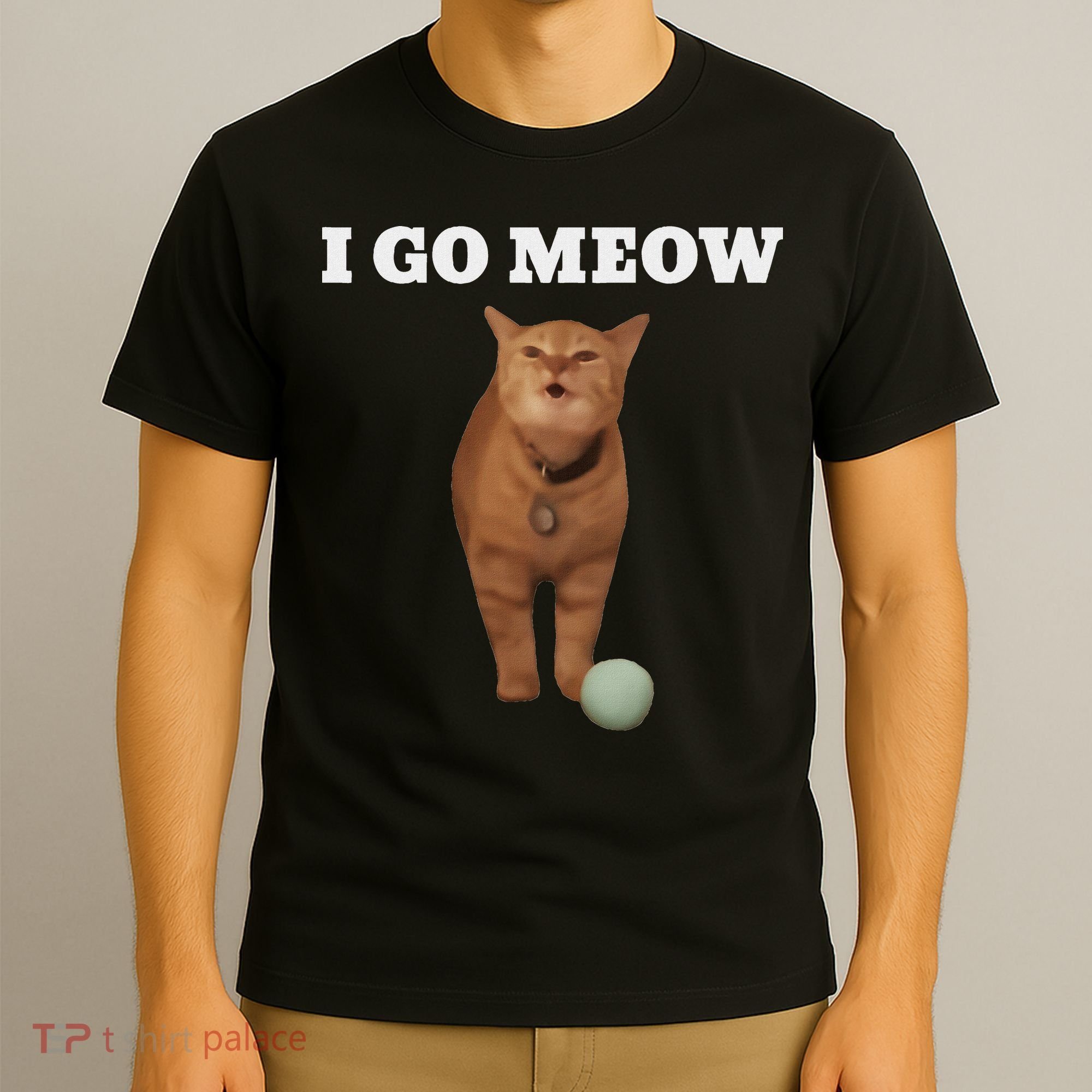I Go Meow Cat Meme T-Shirt