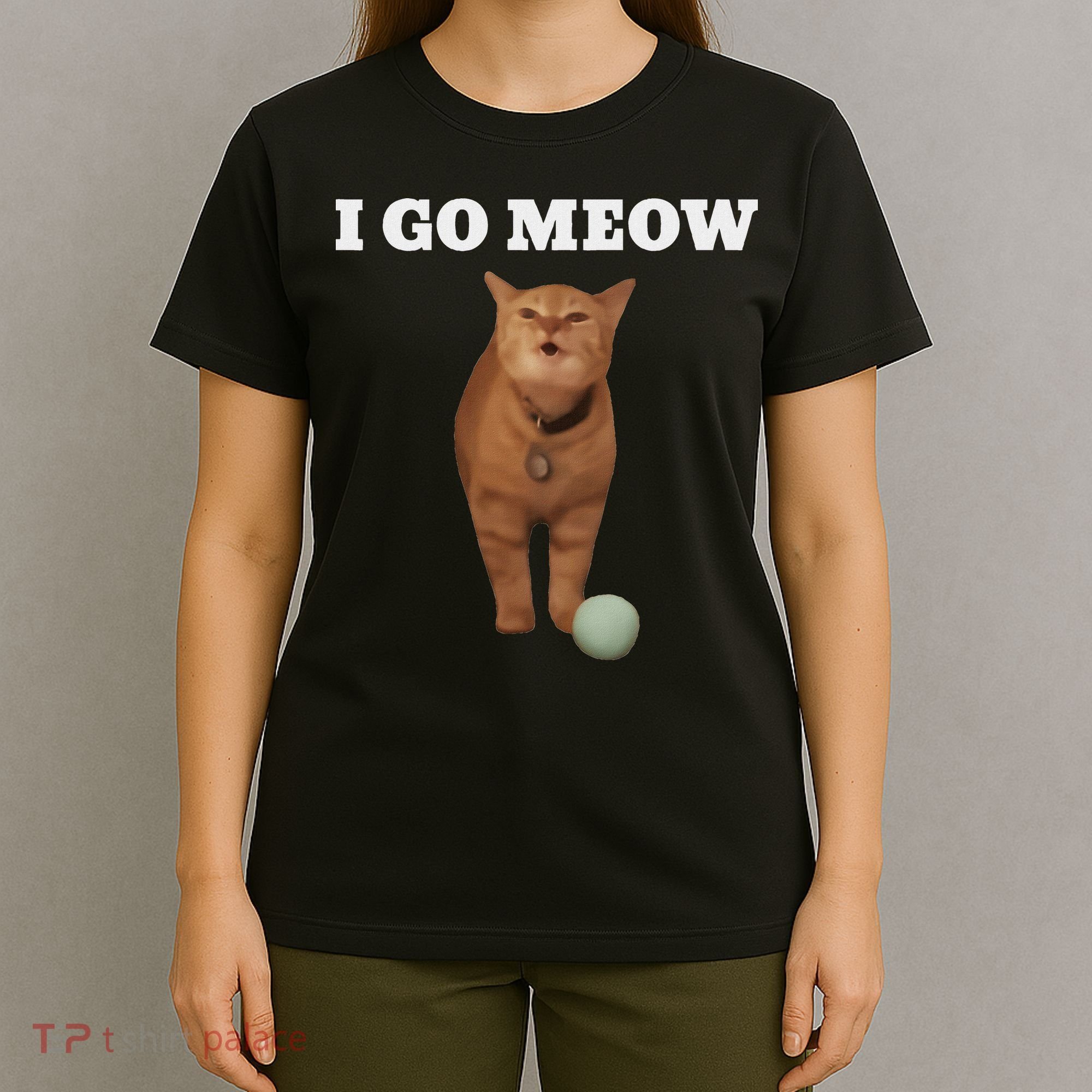 I Go Meow Cat Meme T-Shirt