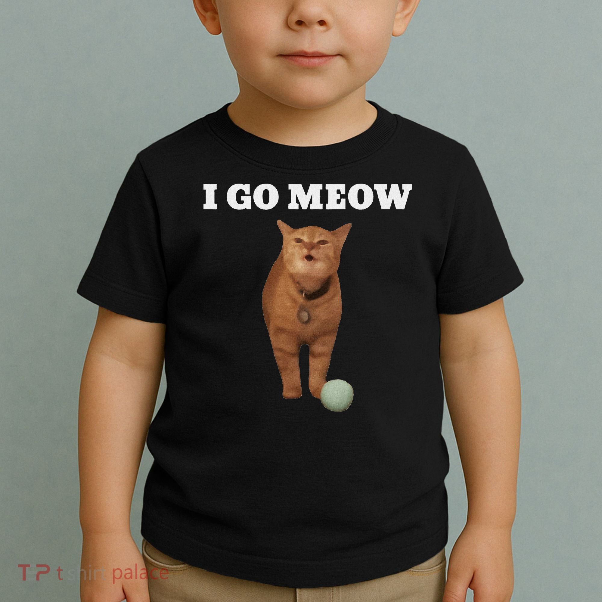 I Go Meow Cat Meme Toddler T-Shirt