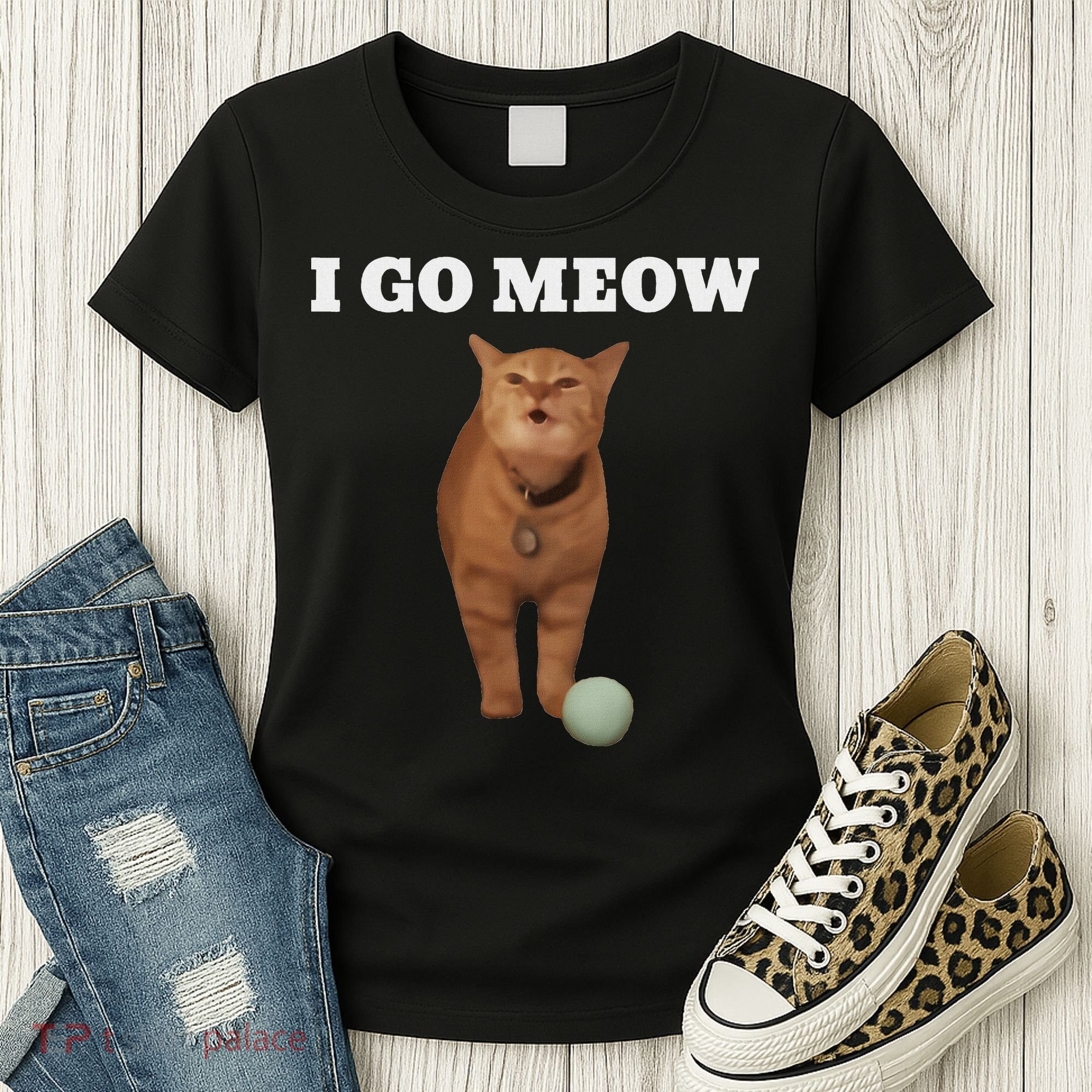 I Go Meow Cat Meme Women's T-Shirt
