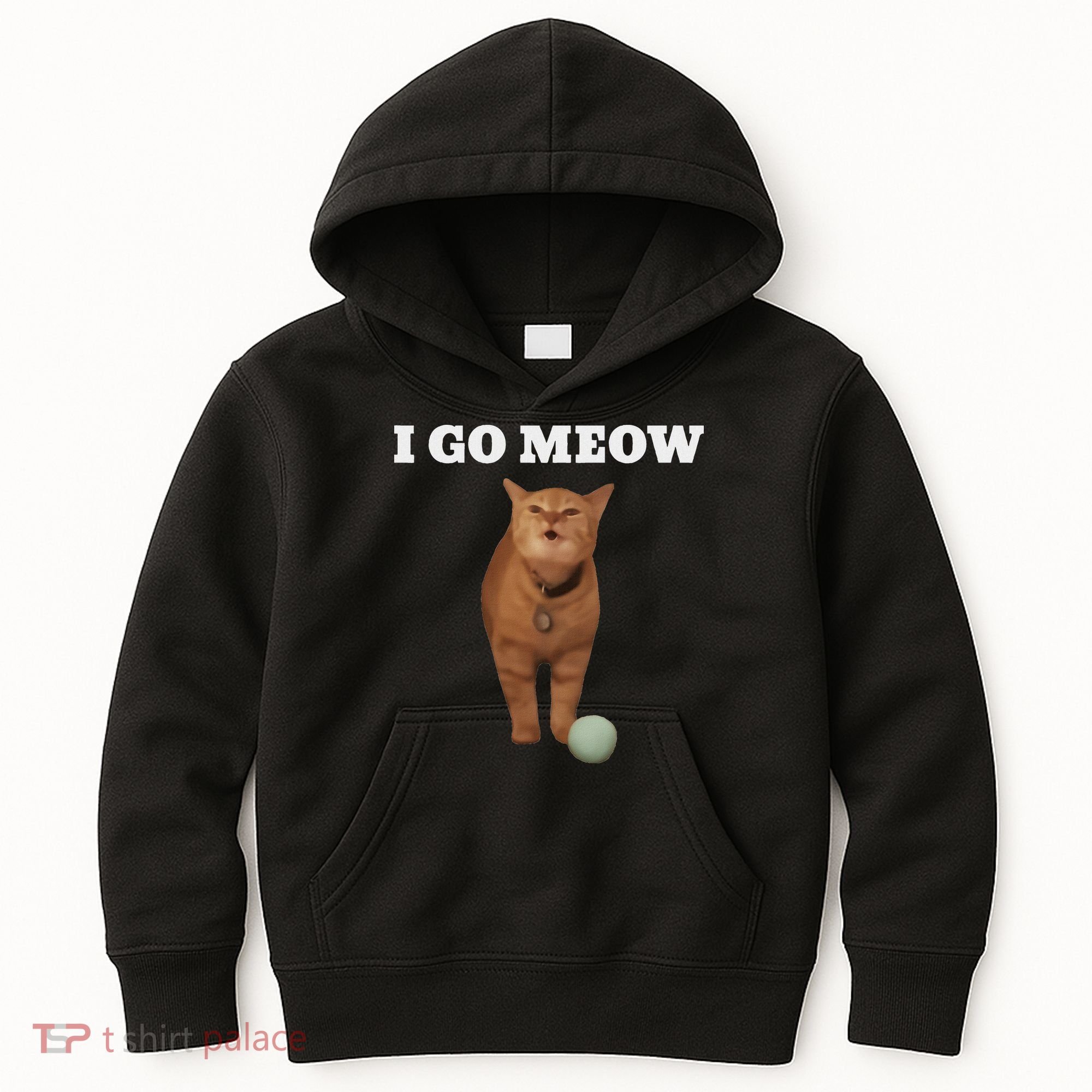 I Go Meow Cat Meme Kids Hoodie
