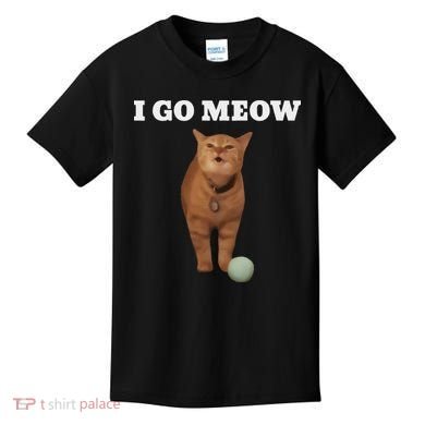 I Go Meow Cat Meme Kids T-Shirt
