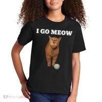 I Go Meow Cat Meme Kids T-Shirt thumb 2