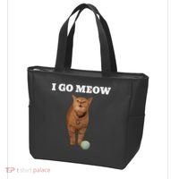 I Go Meow Cat Meme Tote Bag thumb 3