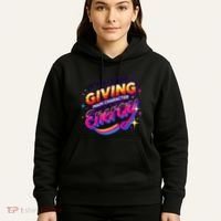 Its Giving Main Character Energy Viral Tiktok Phrase Motivational Self Empower Hoodie thumb 5