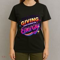 Its Giving Main Character Energy Viral Tiktok Phrase Motivational Self Empower T-Shirt thumb 4
