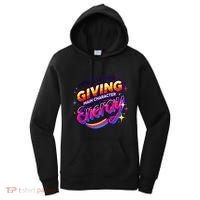 Its Giving Main Character Energy Viral Tiktok Phrase Motivational Self Empower Women's Hoodie thumb 0
