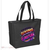 Its Giving Main Character Energy Viral Tiktok Phrase Motivational Self Empower Tote Bag thumb 2
