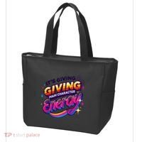 Its Giving Main Character Energy Viral Tiktok Phrase Motivational Self Empower Tote Bag thumb 3