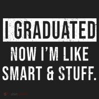 I Graduated Now I'm Like Smart And Stuff Beanie thumb 2