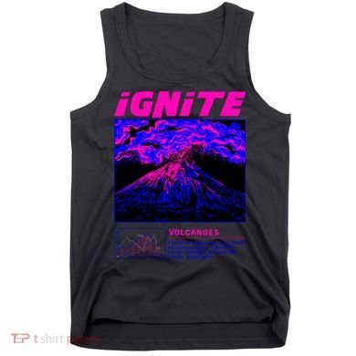 Ignite Volcano Illustration Tank Top