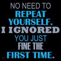 Ignored You Just Fine The First Time Backpack thumb 2