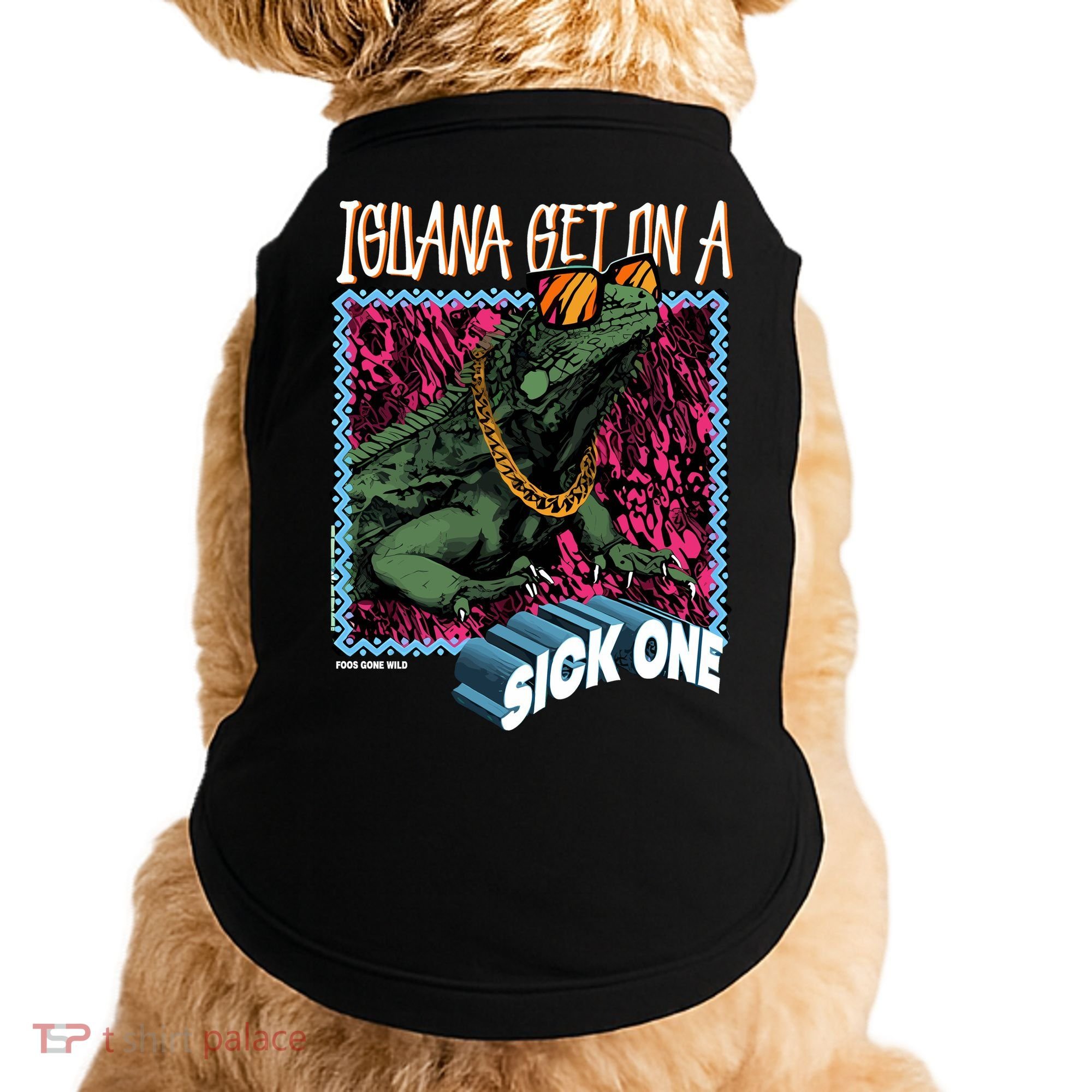 Iguana Get On A Sick One Doggie Tank
