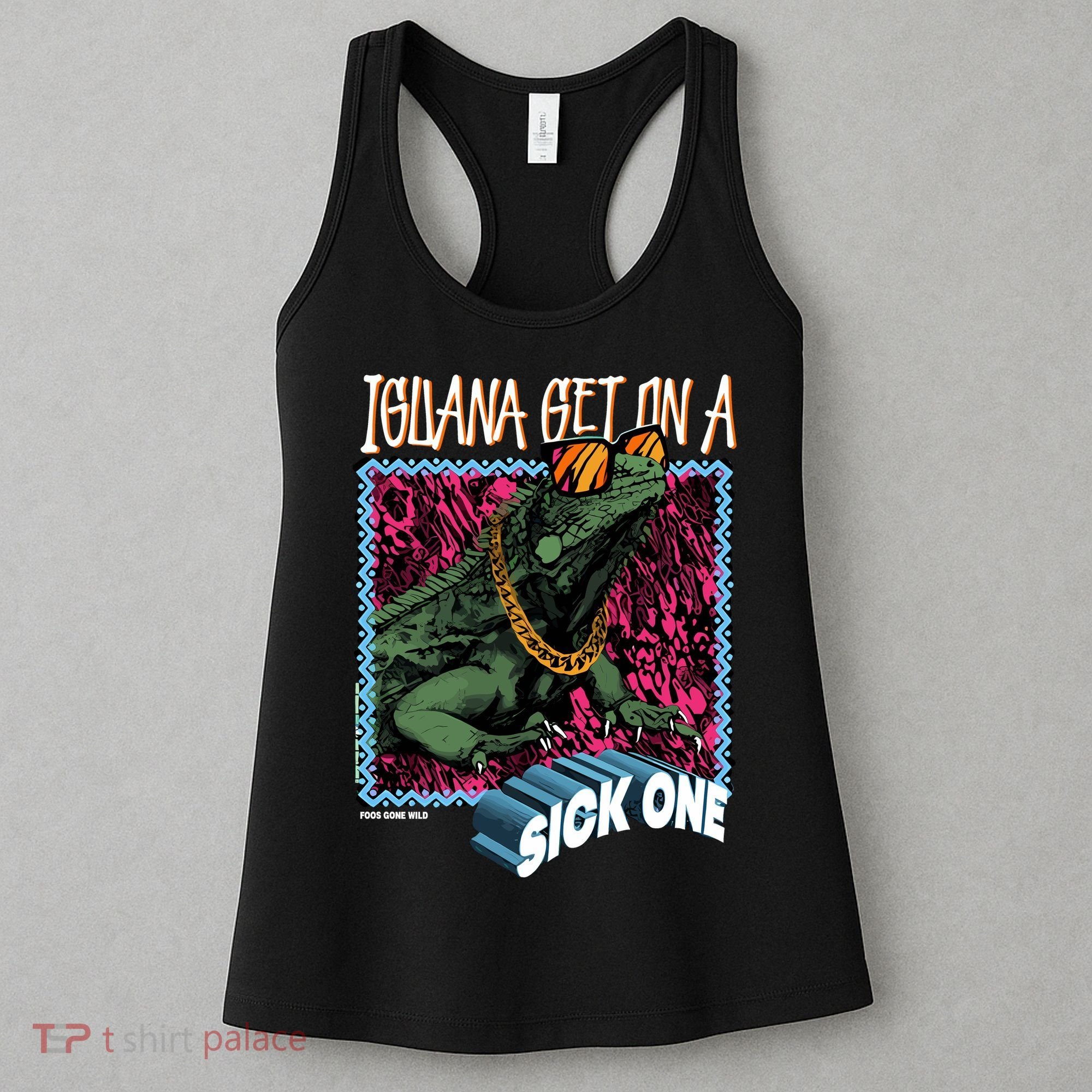 Iguana Get On A Sick One Women's Tank Top