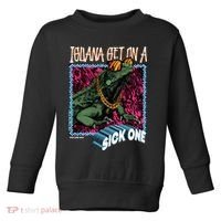 Iguana Get On A Sick One Toddler Sweatshirt thumb 0
