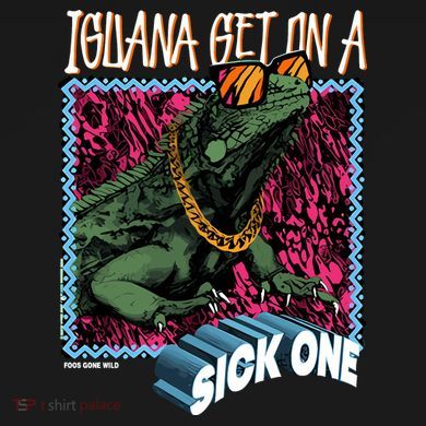 Iguana Get On A Sick One Toddler Sweatshirt