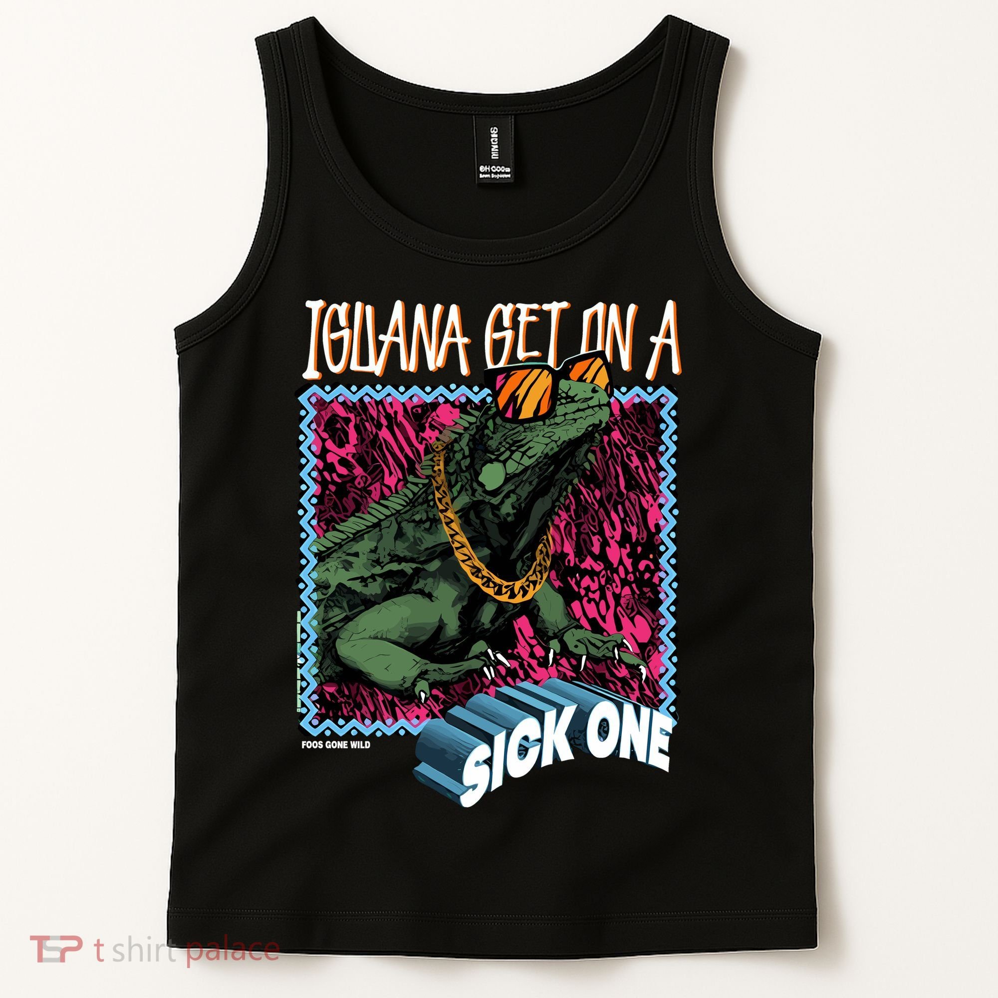Iguana Get On A Sick One Tank Top