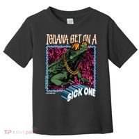 Iguana Get On A Sick One Toddler T-Shirt thumb 0