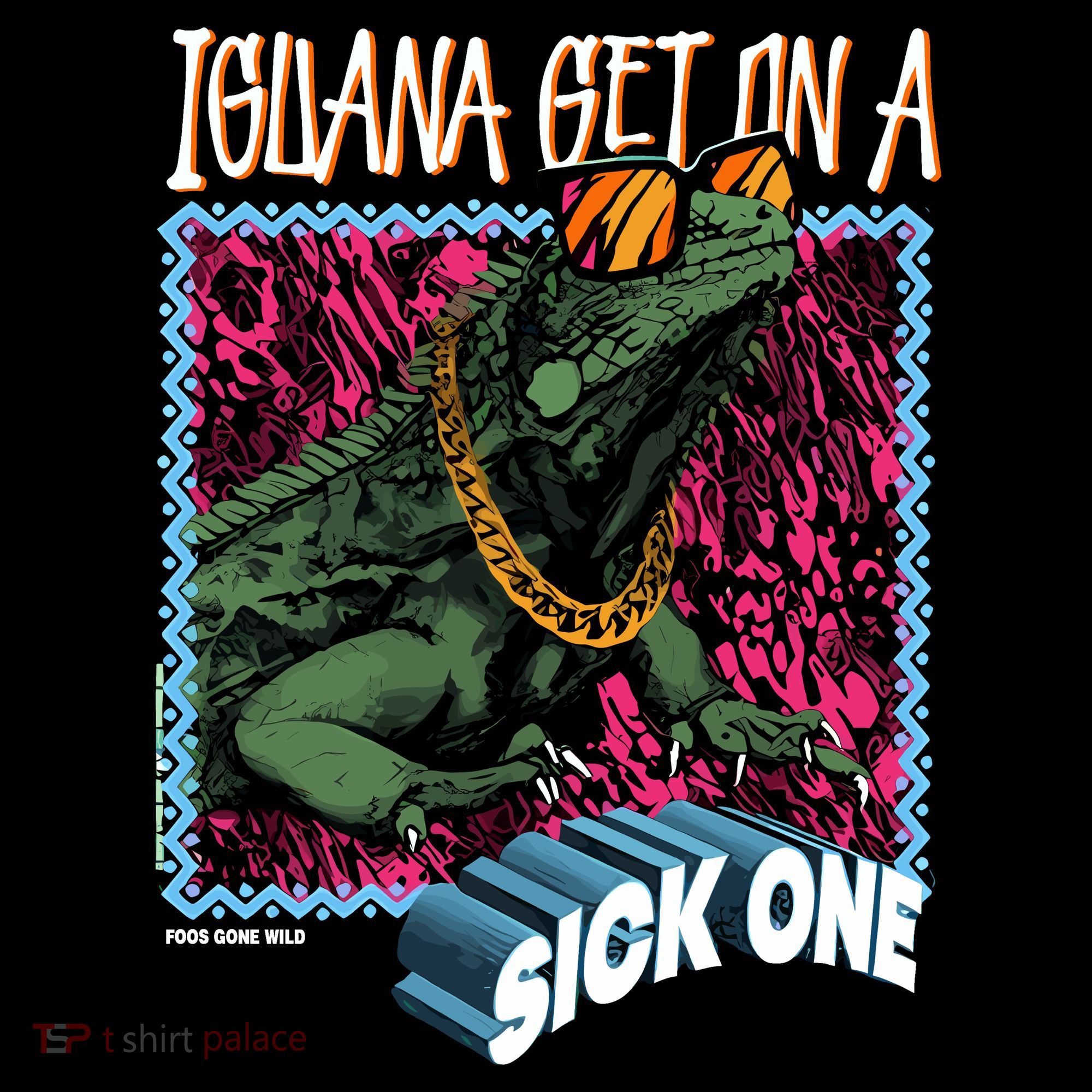 Iguana Get On A Sick One Kids Sweatshirt