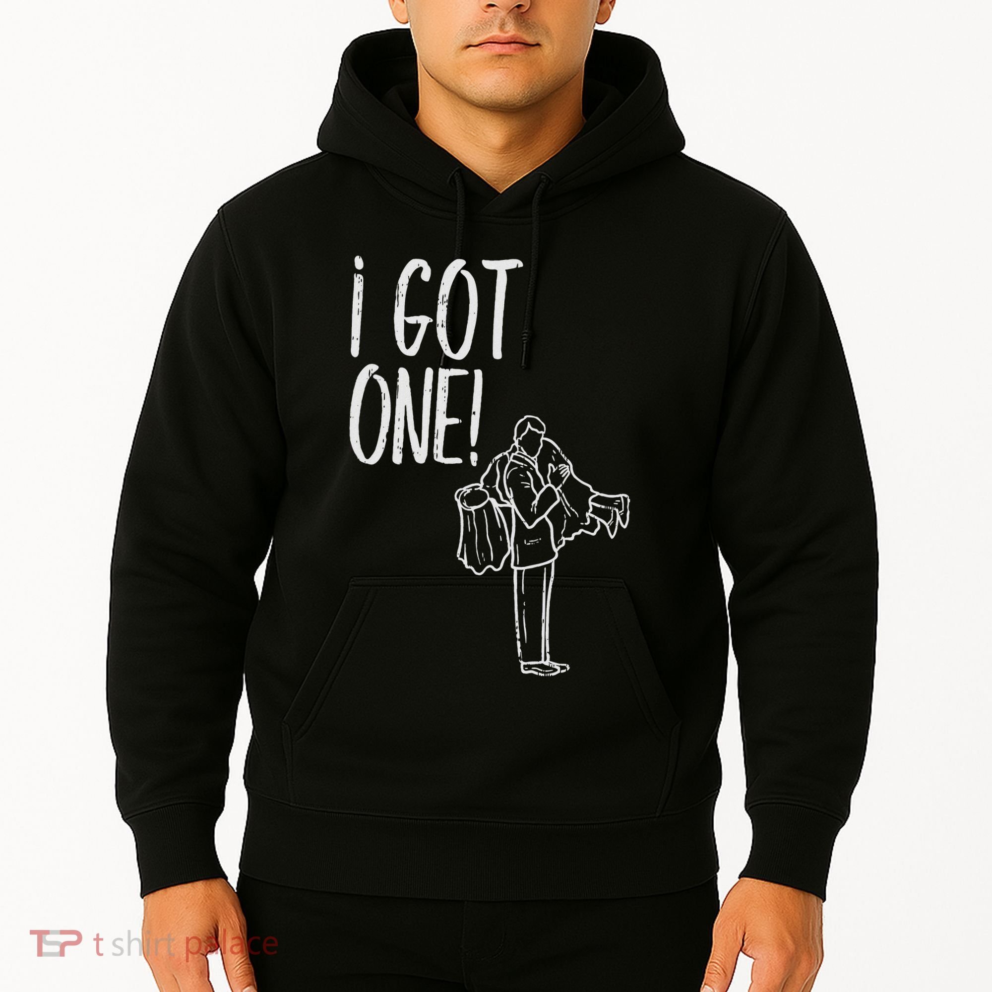 I Got One Groom Carrying Bride Bachelors Party Gift Hoodie