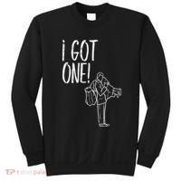 I Got One Groom Carrying Bride Bachelors Party Gift Sweatshirt thumb 0