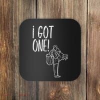 I Got One Groom Carrying Bride Bachelors Party Gift Coaster thumb 0
