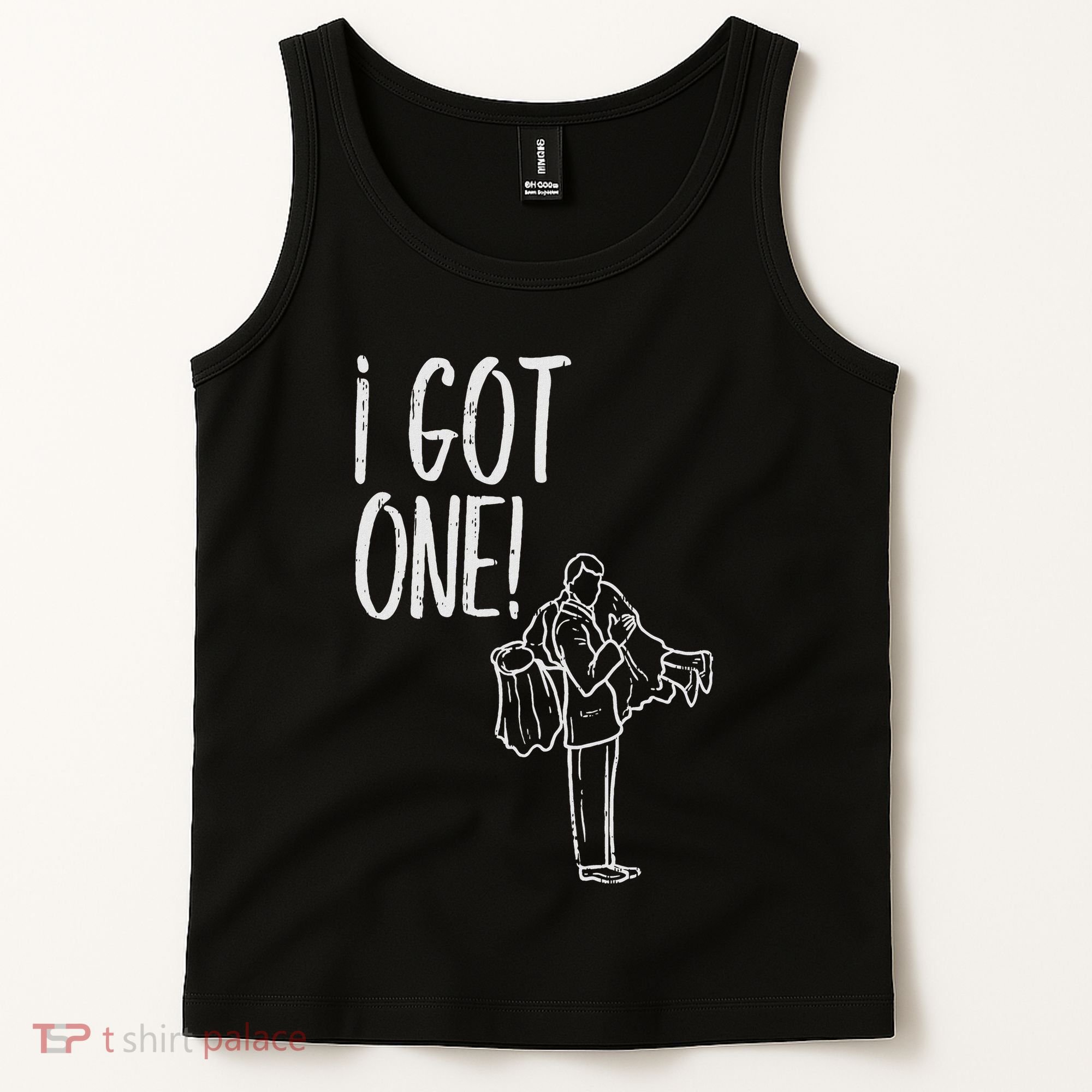 I Got One Groom Carrying Bride Bachelors Party Gift Tank Top