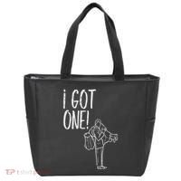 I Got One Groom Carrying Bride Bachelors Party Gift Tote Bag thumb 0