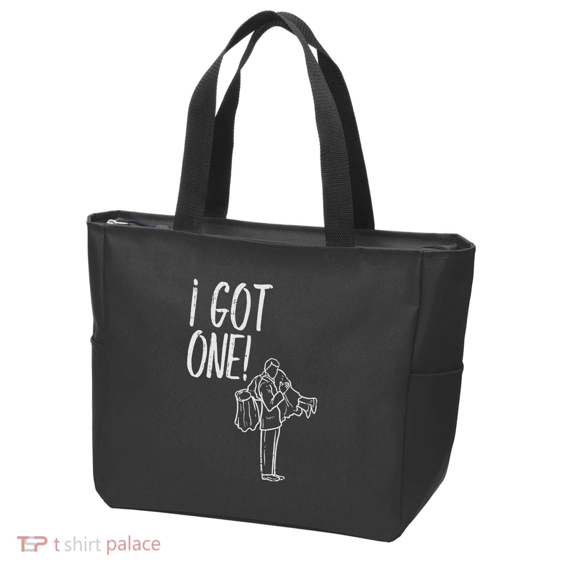 I Got One Groom Carrying Bride Bachelors Party Gift Tote Bag
