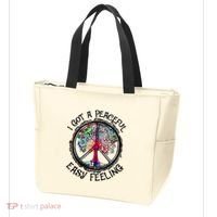 I Got Peaceful Easy Feeling Hippie Peaceful Tote Bag thumb 3