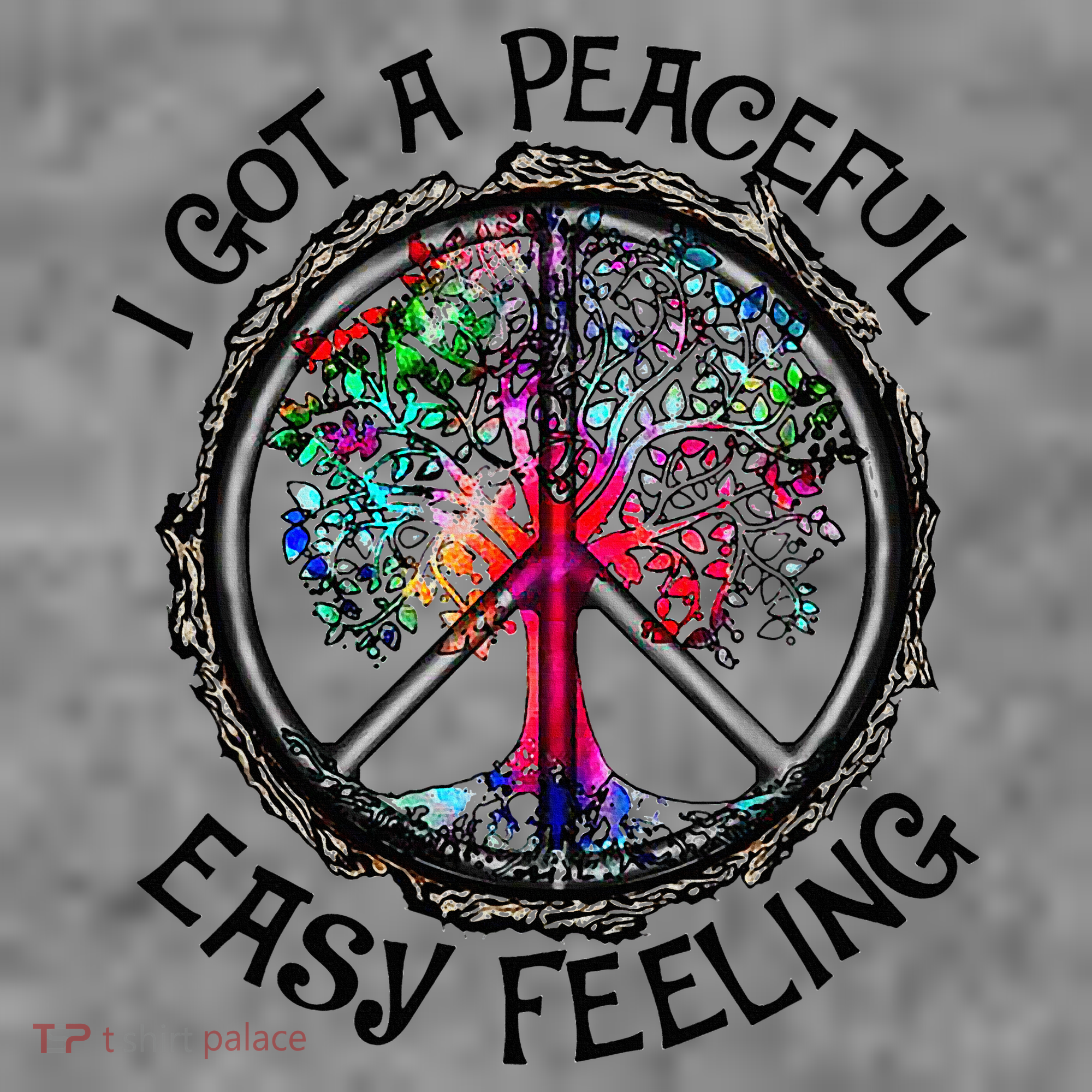 I Got Peaceful Easy Feeling Hippie Peaceful Toddler Hoodie