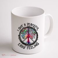 I Got Peaceful Easy Feeling Hippie Peaceful Coffee Mug thumb 1