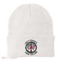 I Got Peaceful Easy Feeling Hippie Peaceful Beanie thumb 0