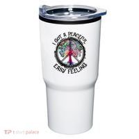 I Got Peaceful Easy Feeling Hippie Peaceful Tumbler thumb 0