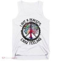 I Got Peaceful Easy Feeling Hippie Peaceful Tank Top thumb 0