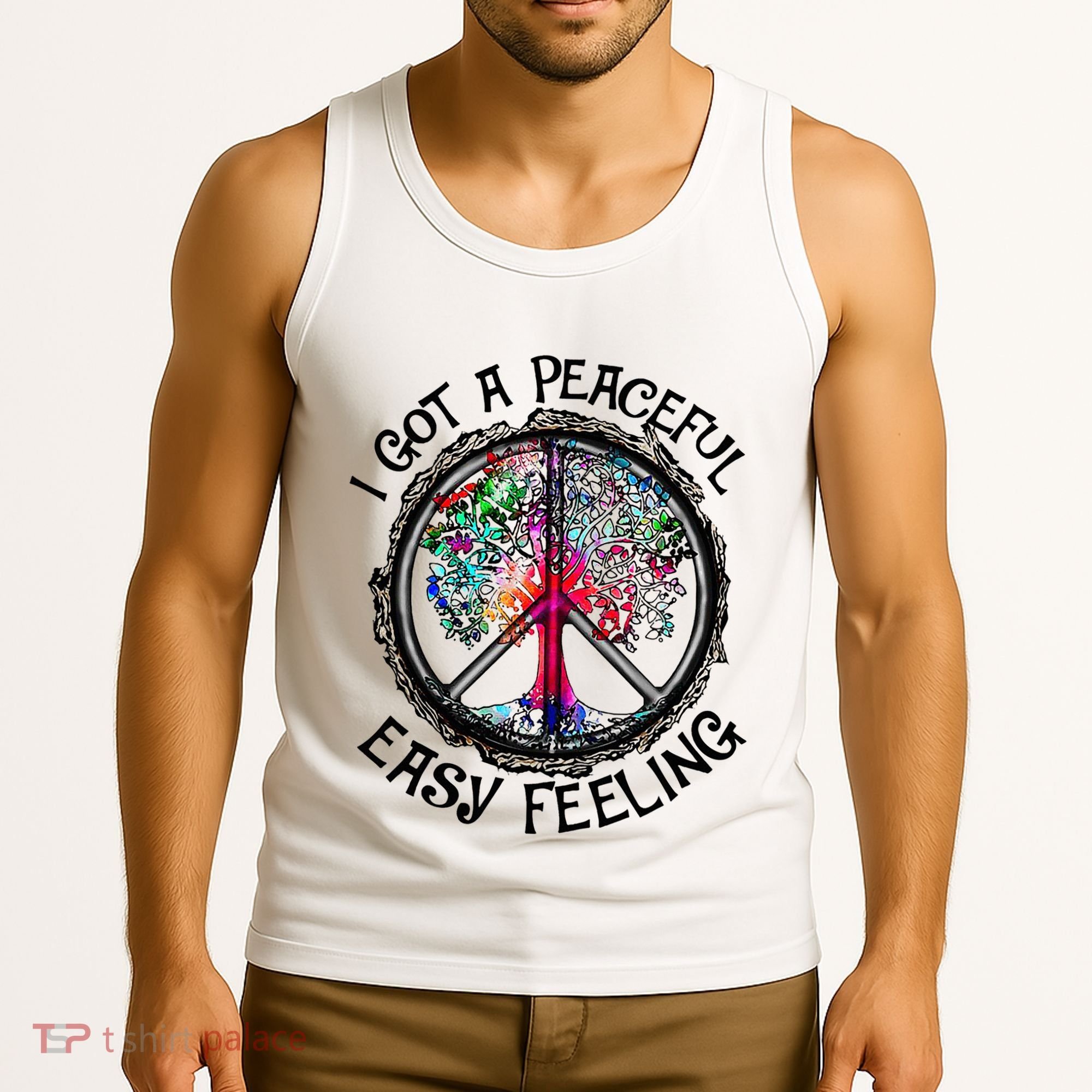 I Got Peaceful Easy Feeling Hippie Peaceful Tank Top