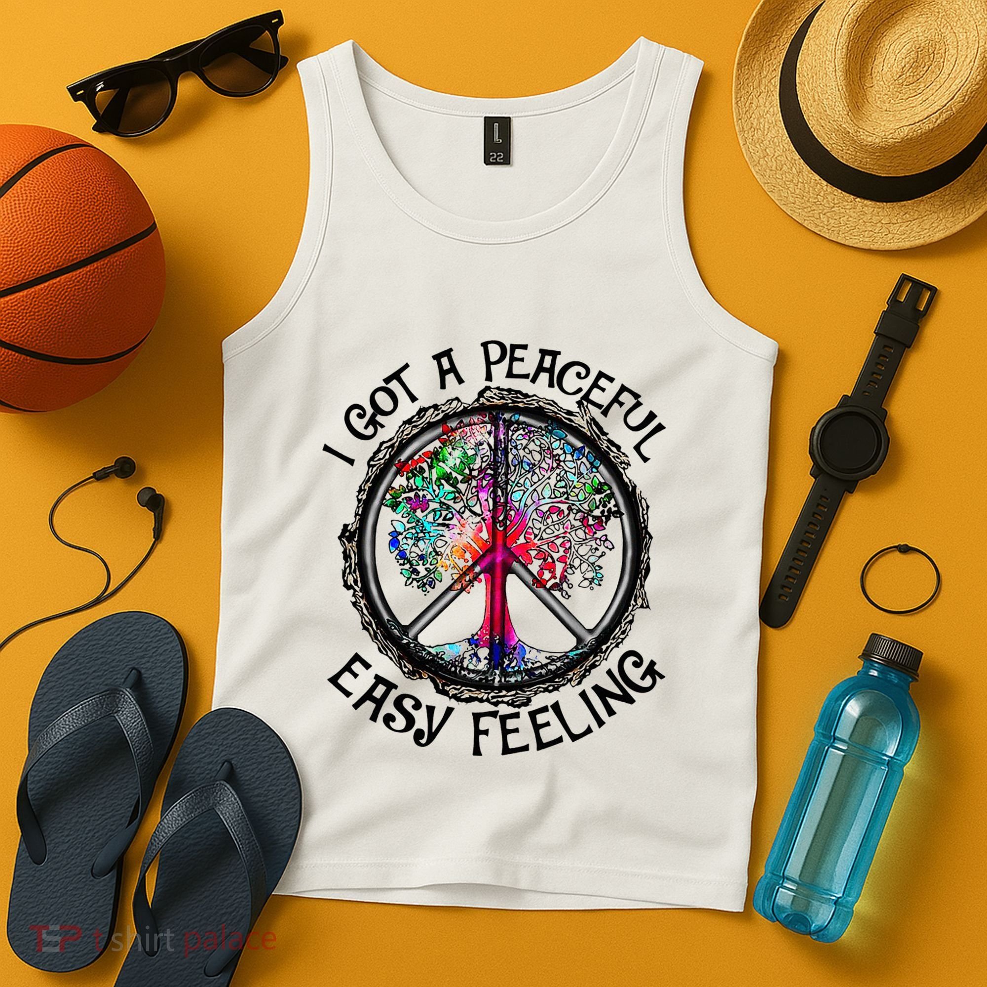 I Got Peaceful Easy Feeling Hippie Peaceful Tank Top