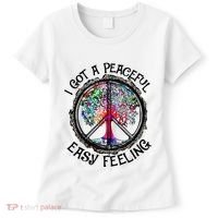 I Got Peaceful Easy Feeling Hippie Peaceful Women's T-Shirt thumb 0