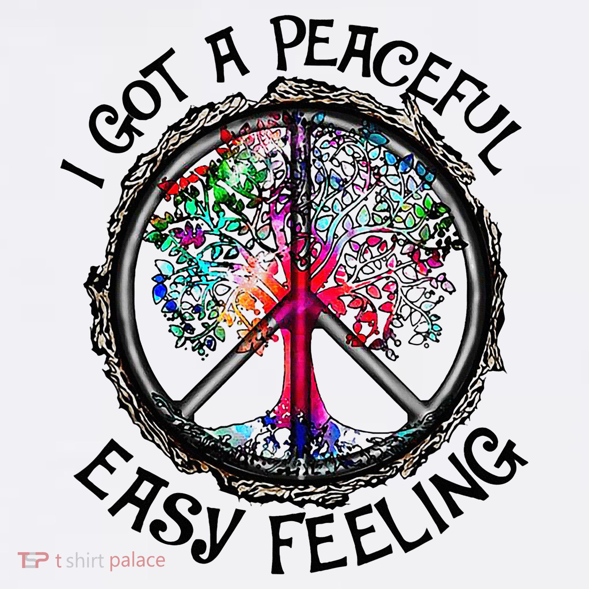 I Got Peaceful Easy Feeling Hippie Peaceful Women's T-Shirt