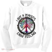 I Got Peaceful Easy Feeling Hippie Peaceful Kids Sweatshirt thumb 0